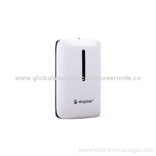 Fashionable Portable Dual USB Port Mobile Power Bank with 6,600mAh Capacity, Easy for Travel
